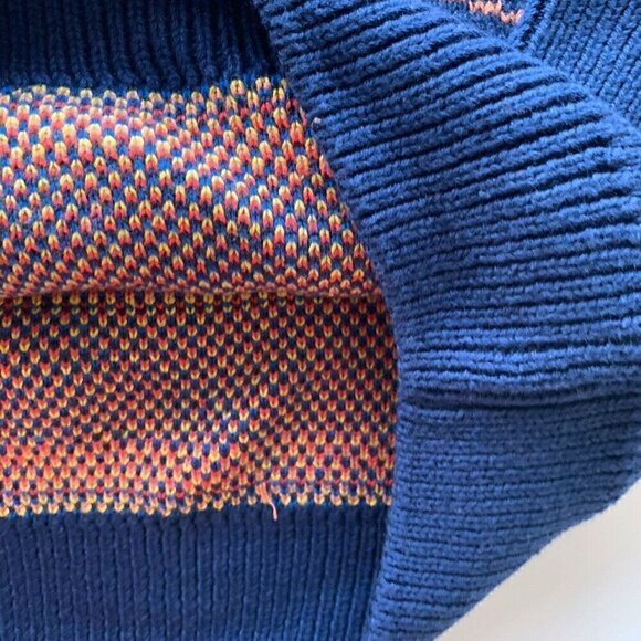 NEW Hanna Andersson Boy Art Intarsia Cascades Sweater 6-7 Years 120 Cm - Picture 5 of 8